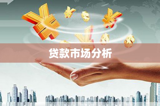 息县贷款市场分析