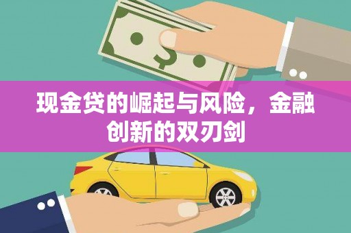 沙雅现金贷的崛起与风险，金融创新的双刃剑