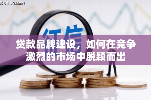 腾冲贷款品牌建设，如何在竞争激烈的市场中脱颖而出