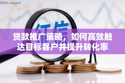 龙州贷款推广策略，如何高效触达目标客户并提升转化率