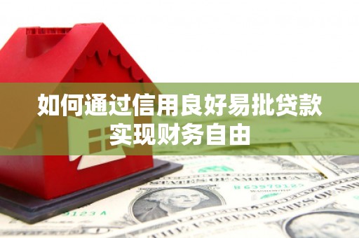望德堂区如何通过信用良好易批贷款实现财务自由