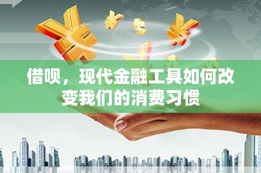 沾益借呗，现代金融工具如何改变我们的消费习惯
