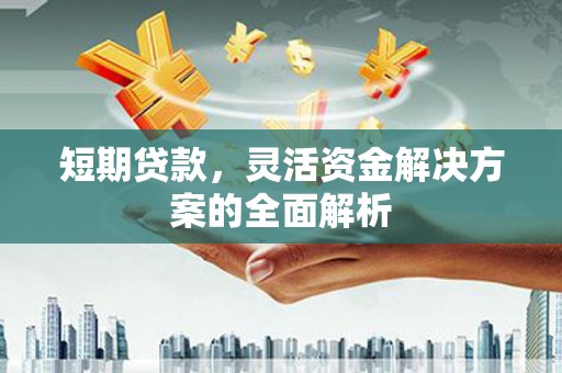 红岗短期贷款，灵活资金解决方案的全面解析