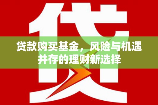 三乡贷款购买基金，风险与机遇并存的理财新选择