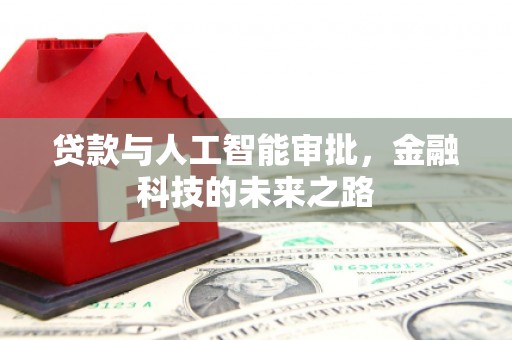 灵璧贷款与人工智能审批，金融科技的未来之路