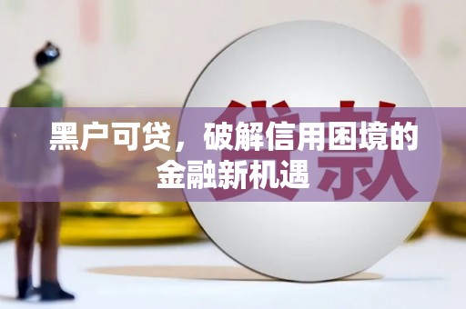 尚义黑户可贷，破解信用困境的金融新机遇