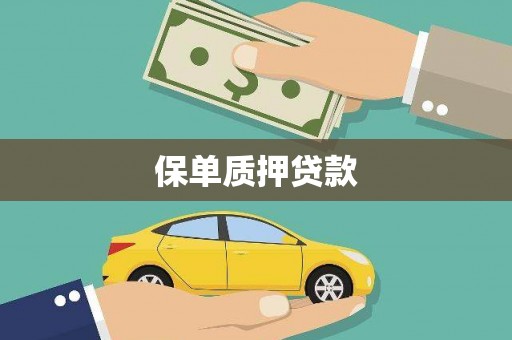 平武保单质押贷款